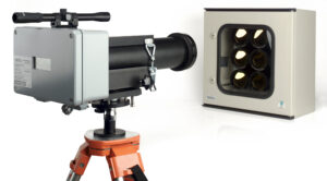 a close up to a LaserGas II open path