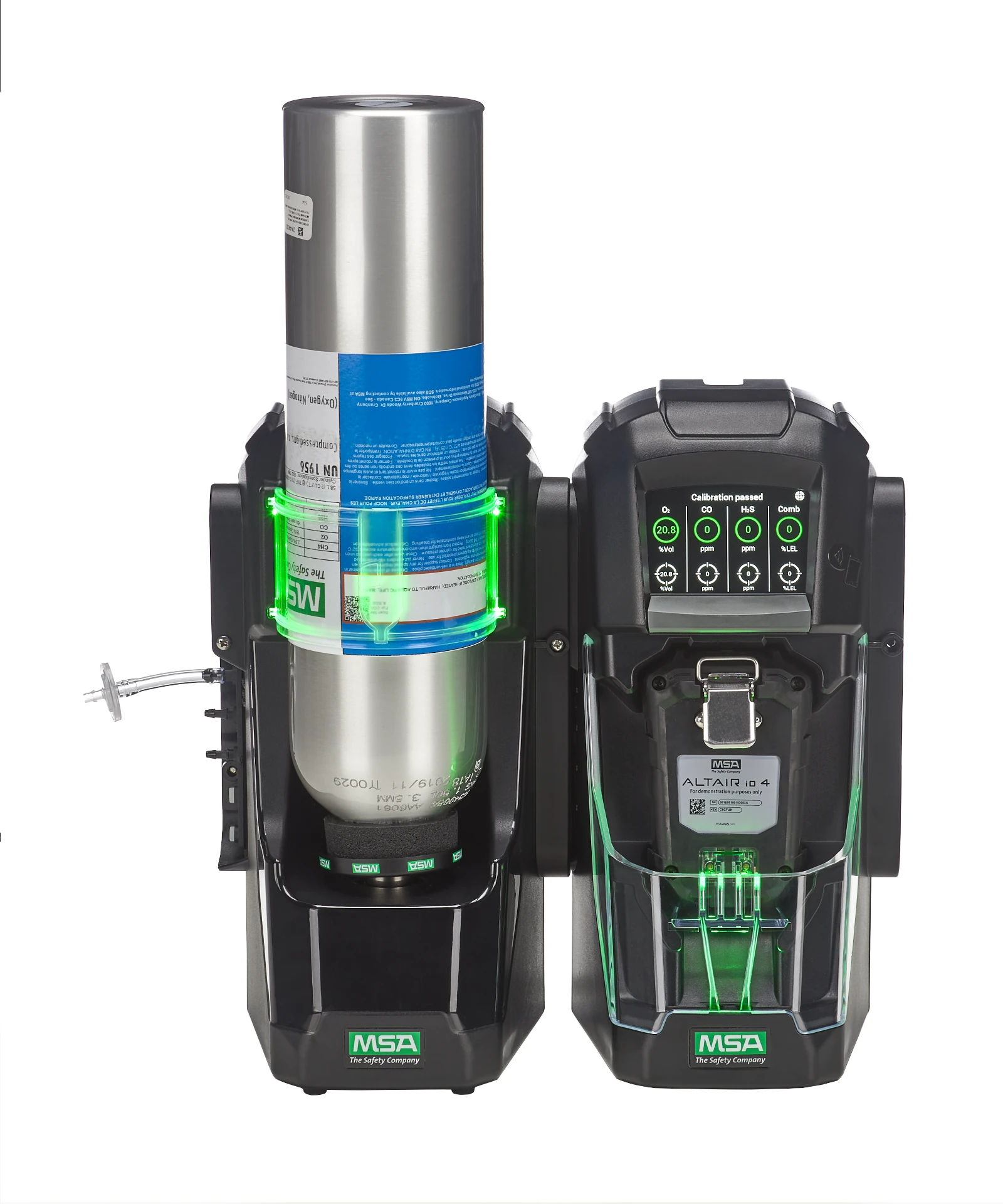 altair 4 io-Dock von msa auf weißem hintergrund