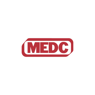 MEDC (eaton) logo in red