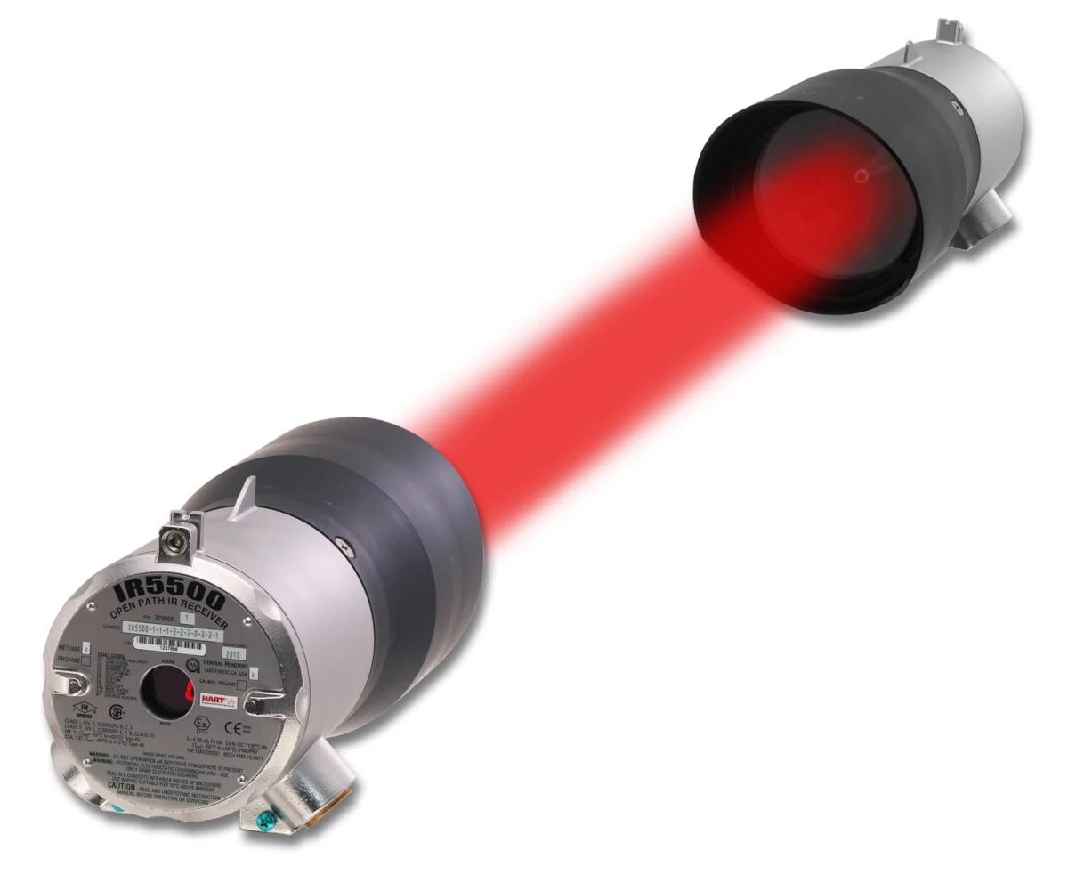 a close-up of a laser beam